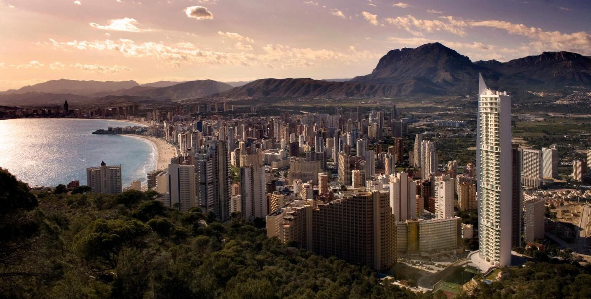 Skyscraper Apartment With Panoramic Views - Floor 38 Benidorm Luaran gambar