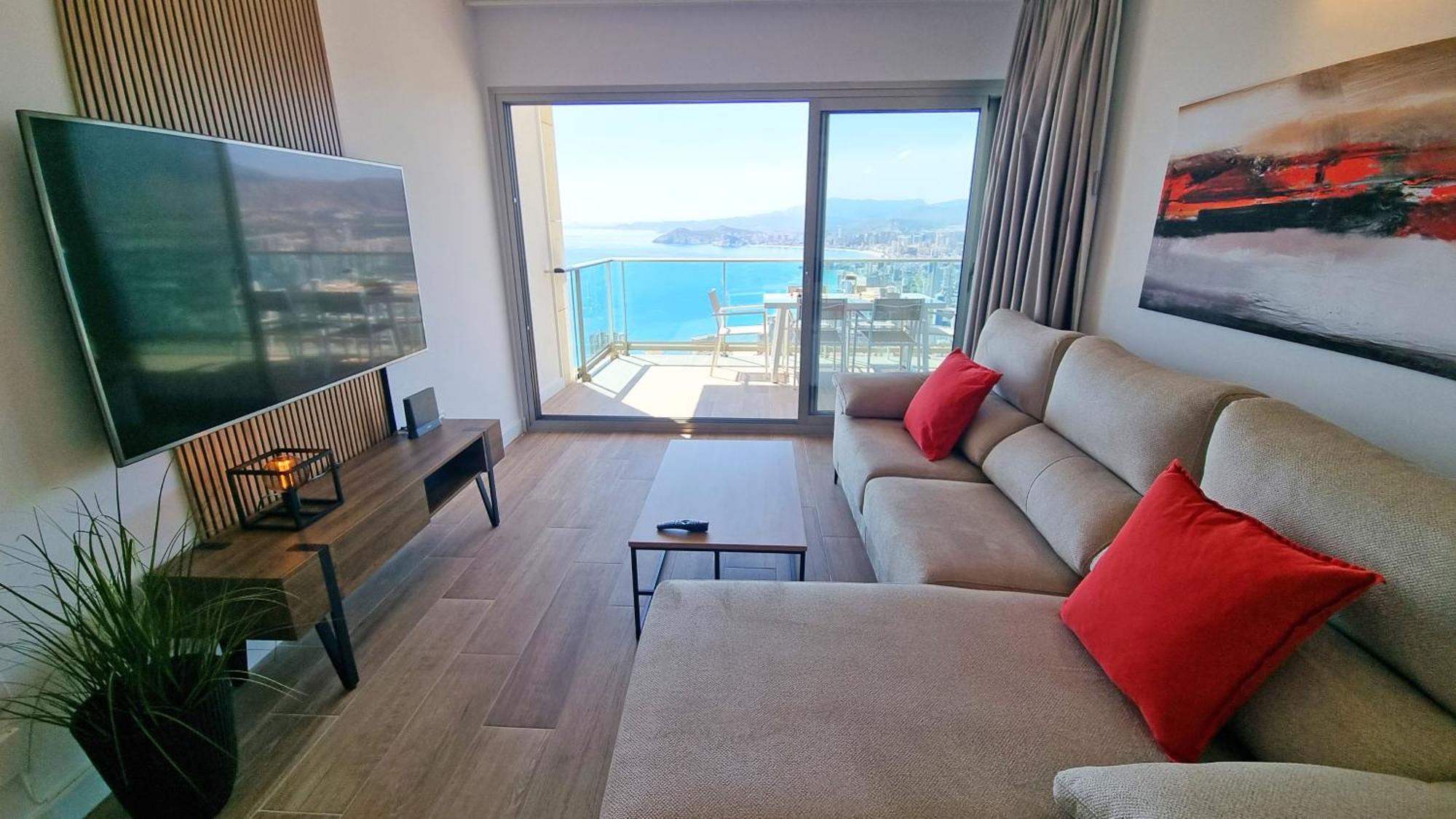 Skyscraper Apartment With Panoramic Views - Floor 38 Benidorm Luaran gambar