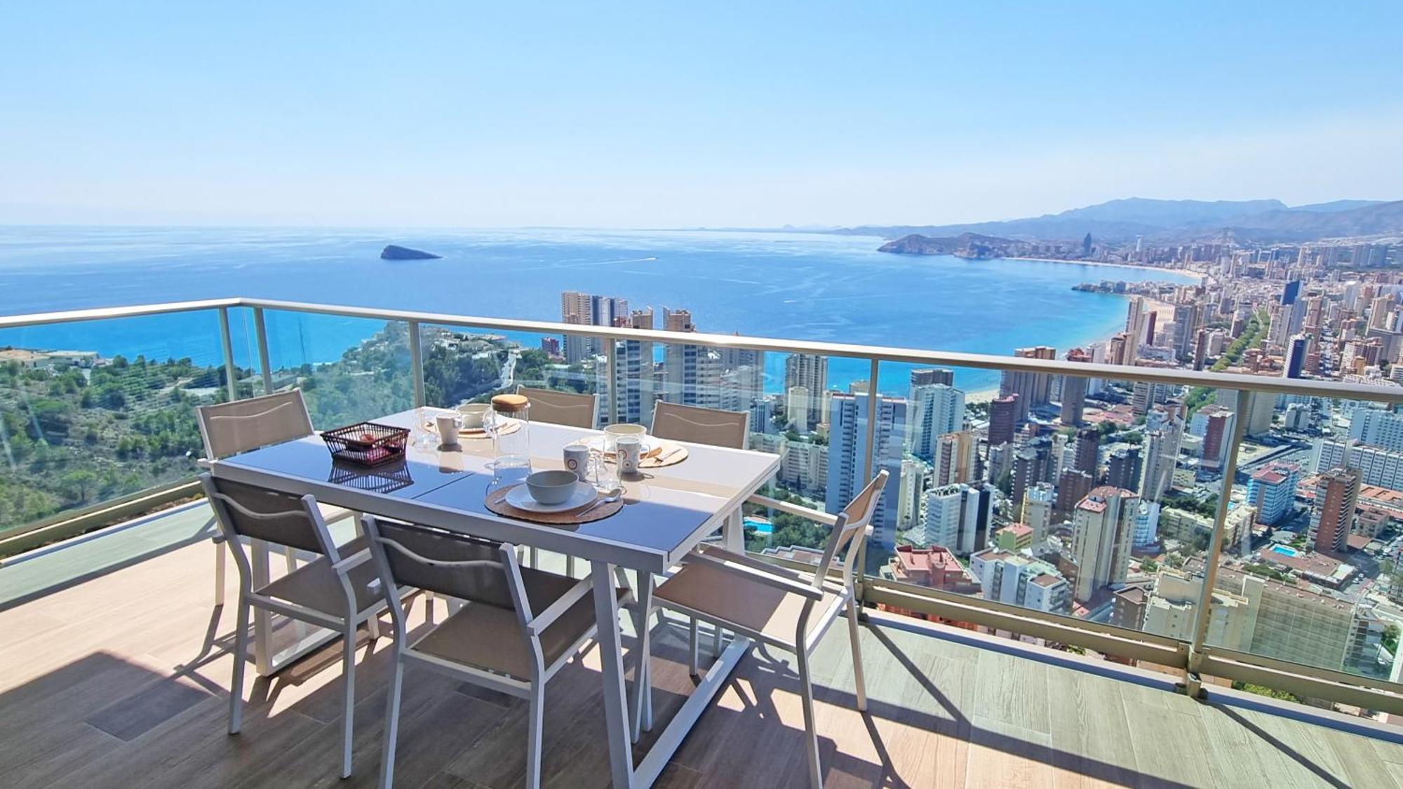 Skyscraper Apartment With Panoramic Views - Floor 38 Benidorm Luaran gambar