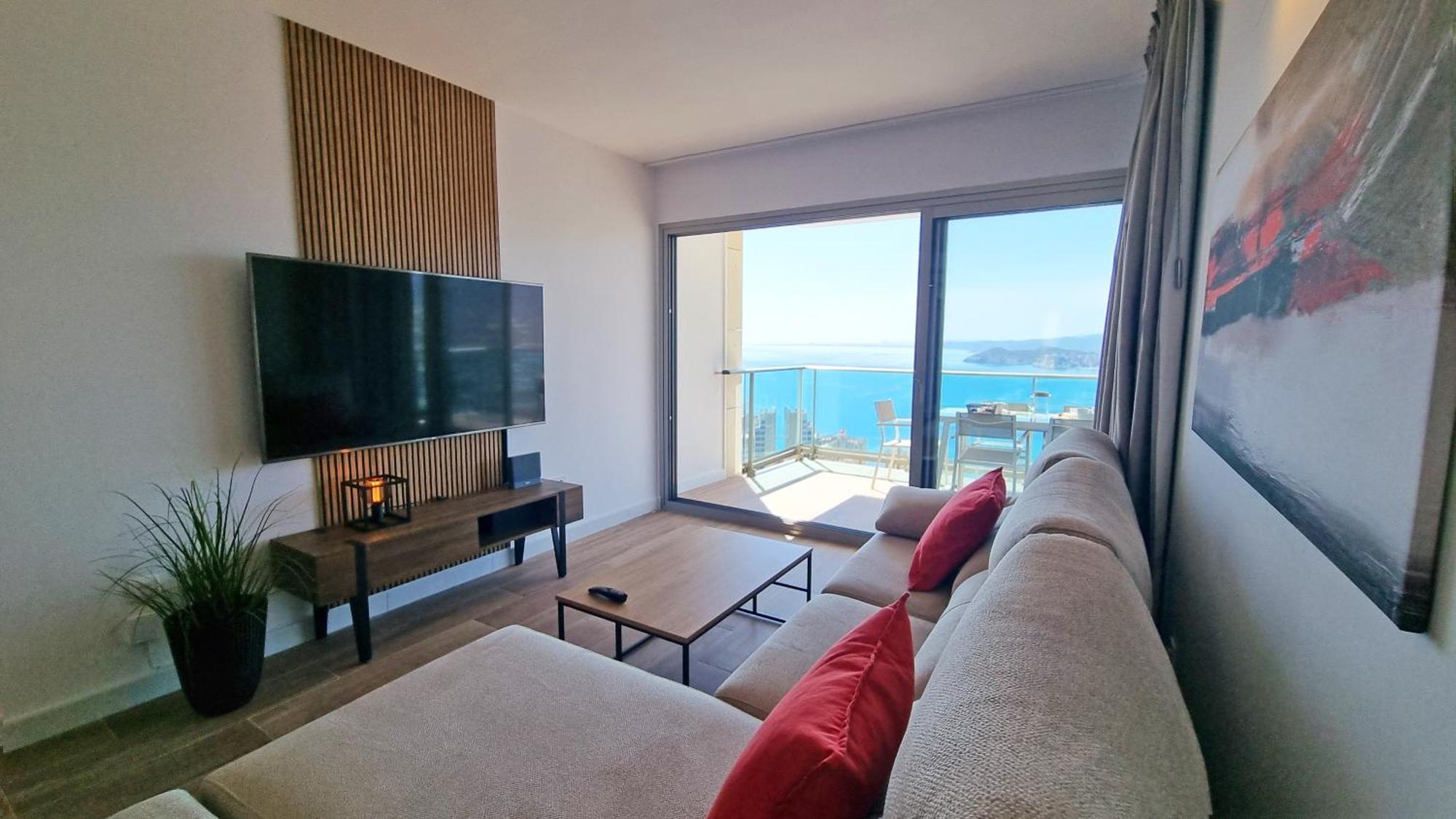 Skyscraper Apartment With Panoramic Views - Floor 38 Benidorm Luaran gambar