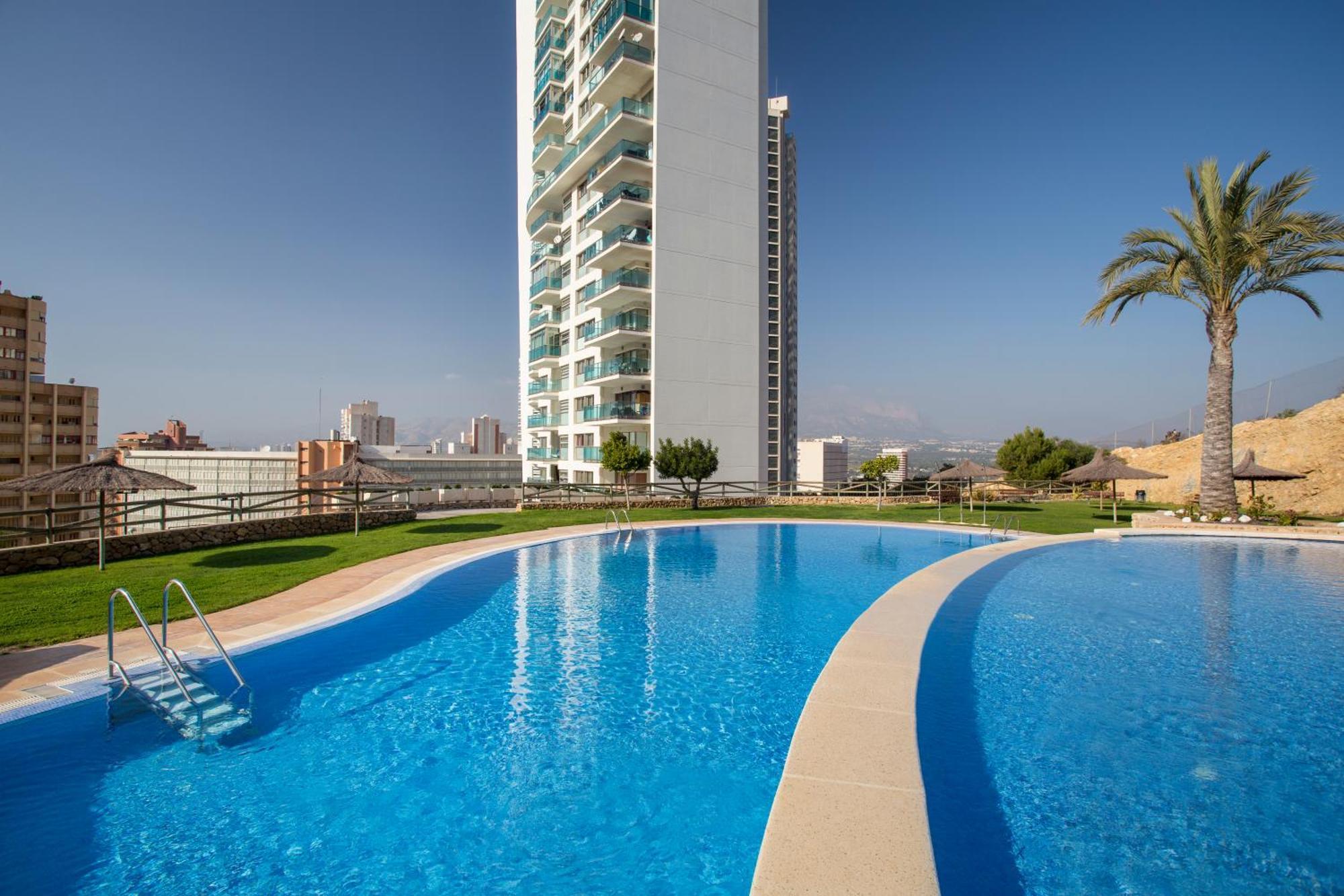 Skyscraper Apartment With Panoramic Views - Floor 38 Benidorm Luaran gambar